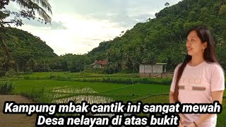 Kampung Mewah tersembunyi di tengah perbukitan. desa nelayan jawa tengah