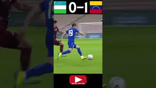 Uzbekistan 1-1 Venezuela (Mar 28, 2023) #football #shorts #tiktok #soccer