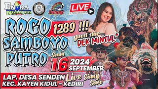 Live JARANAN ROGO SAMBOYO PUTRO Senden Kayenkidul Kediri PELANGI AUDIO