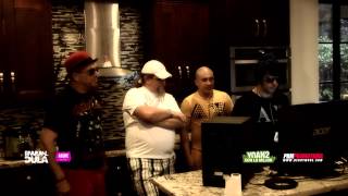 Osmani Garcia con Edesio Alejandro y Floyd en Miami 2013