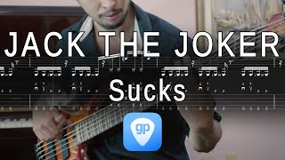 Jack The Joker - Sucks // Bass TABS