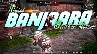 Banjaara [ Slowed Reverb] - BGMI Beat Sync Montage | BGMI Montage Video | PUBG Montage