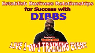 Establish Business Relationships to WIN with DIBBS | Get Expert Training for Success with the DLA