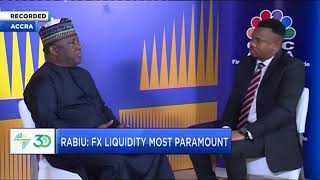 Abdul Samad Rabiu speaks with CNBC at AFREXIM 2023