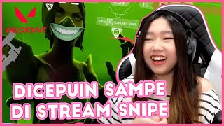 META CEPU NASIB KENA STREAM SNIPE - VALORANT