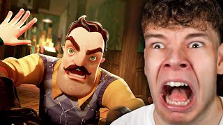 Ich Entkomme aus dem Keller meines Nachbars... [Hello Neighbor 1 | Horror Game #2]