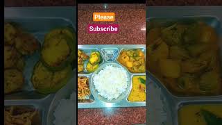 #shravana somvar veg thali#shorts #youtube shorts # trending # food # viral