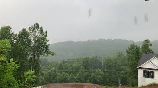 Smoky Mountains Late Spring June Rainfall in Tennessee 4K