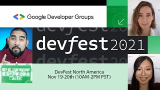 #DevFest 2021 is on Nov 19, 20 | Save the Date