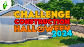 CHALLENGE CONSTRUCTION D’HALLOWEEN 🎃 - Les Sims 4 [EN COURS]