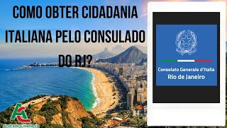 Como obter a Cidadania Italiana pelo Consulado do RJ - Aula 1