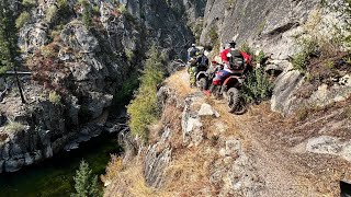 Idaho deadliest trail? Use caution ⛔️ ⚠️ 😬