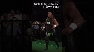 Triple H DX entrance in WWE 2K24