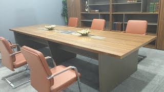 wooden office furniture conference table