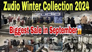 Zudio winter Collection 2024🔥Biggest Sale in September| 50% of Sale| Zudio Men’s Collection Sale 😱