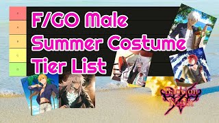 F/GO Male Summer Costume Tier List