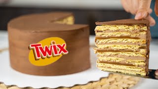 Торт "TWIX"🍪 ЛЮБИМЧИК всех детей👶🏼 МЯГКИЙ и ПЕСОЧНЫЙ торт - Я - ТОРТодел!