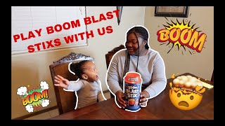 KAIDENCE PLAYS BOOM BLAST STIXS WITH HER SISTER