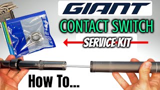 Giant Contact Switch Dropper Seatpost Service Kit | How To | Slow, Sticky, Noisy, Stuck Dropper Post