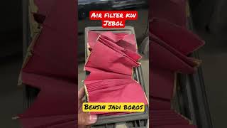 Filter Udara Jebol (KW),Bensin Jadi Boros #shorts #nissan #grandlivina #livina #bengkel