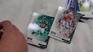 Opening 2020 Playoff Football Hanger Box and Fat Pack **Nice rookies pulled!!!**