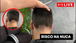 🚨 AO VIVO 🚨 COMO FAZER RISCO NA NUCA (TAPER FADE)