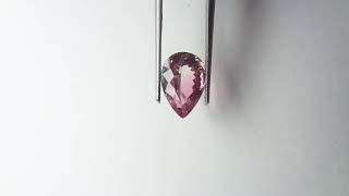 3.94 CT PINK TOURMALINE | Pear Cut Loose Gemstone | Jewelry Making