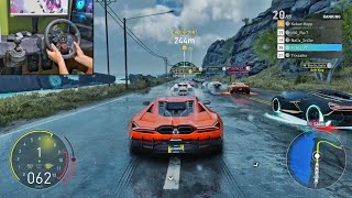 The Crew Motorfest - Rocket Start By Lamborghini Revuelto | Logitech g29 Gameplay