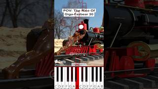 POV: The Rise Of Giga Fazbear 20 (@AgbapsShorts) - Octave Piano Tutorial