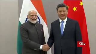 PM Narendra Modi meets Chinese President Xi Jinping on the sidelines of BRICS summit