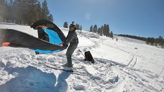 Lake Mary Kite Skiing - January 29, 2023