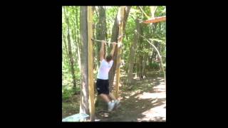 Ninja Warrior 24" Salmon Ladder Training