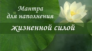 Мантра ЖИЗНЕННОЙ СИЛЫ✦ ИСЦЕЛЕНИЯ✦ ДУШЕВНОГО ПОКОЯ