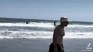 Perfect waves, Surfing at Avalon Nj Beach