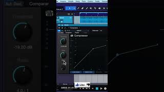Compressor de Áudio | Mais Corpo e Trazer os Trasientes Para Frente Com o Compressor[#shorts]