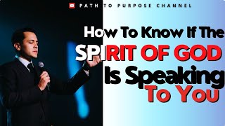 How To Know If The Spirit of God Is Speaking To You? #christianmotivation #daviddigahernandez