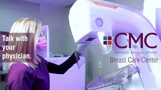 CMC Breast Care Center: When Should I Begin Annual Screening Mammograms? (:06)