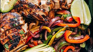 Mexican Chicken Fajitas فاهيتا الدجاج المكسيكي الأصلي