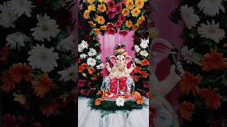 make ganpati Puja background decoration #viral #dipnendudas #shorts