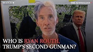 Who is Ryan Routh? Donald Trump's named gunman