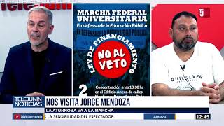 LA UNIVERSIDAD MARCHA EN RECHAZO AL VETO DE LA "LEY DE FINANCIAMIENTO"