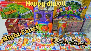 Happy Diwali |💥வான வெடிகள் 🎆Night Fancy|| JothiRam Traders || DIWALI CRACKERS UNBOXING IN TAMIL