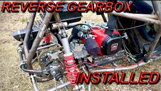 Budget Crosskart Reverse Gearbox Install (Harbor Freight Predator Big Block) KJ Raycing VF-1