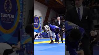 Uanderson de Faixa marrom dando show no Europeu IBJJF #jiujitsu