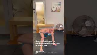 Can you do this? Flow Challenge - Loaded Beast to Front Kickthrough. 🤸🏽‍♀️