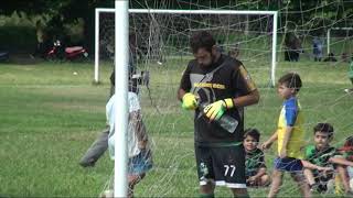 Liga de Barrios, semis Ronda de Oro: El Chape 1 (5) - Tremendos 1 (4)