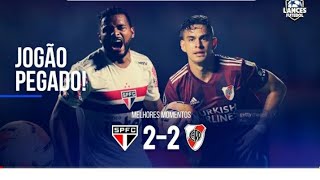 São Paulo 2 x 2 River Plate | Gols é melhores momentos 17/09/2020