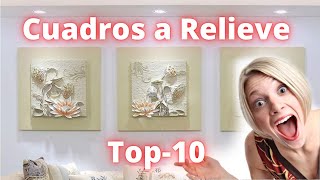 PINTURAS CON RELIEVE Amazon 2021 | Cuadros en 3D para PARED !!!