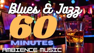 1 HOUR of Energetic BLUES & JAZZ Guitar Instrumental Music | Perfect Bar Ambiance