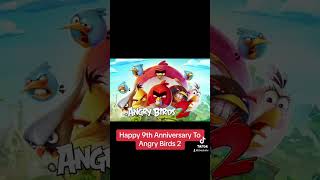 Happy 9th Anniversary To Angry Birds 2